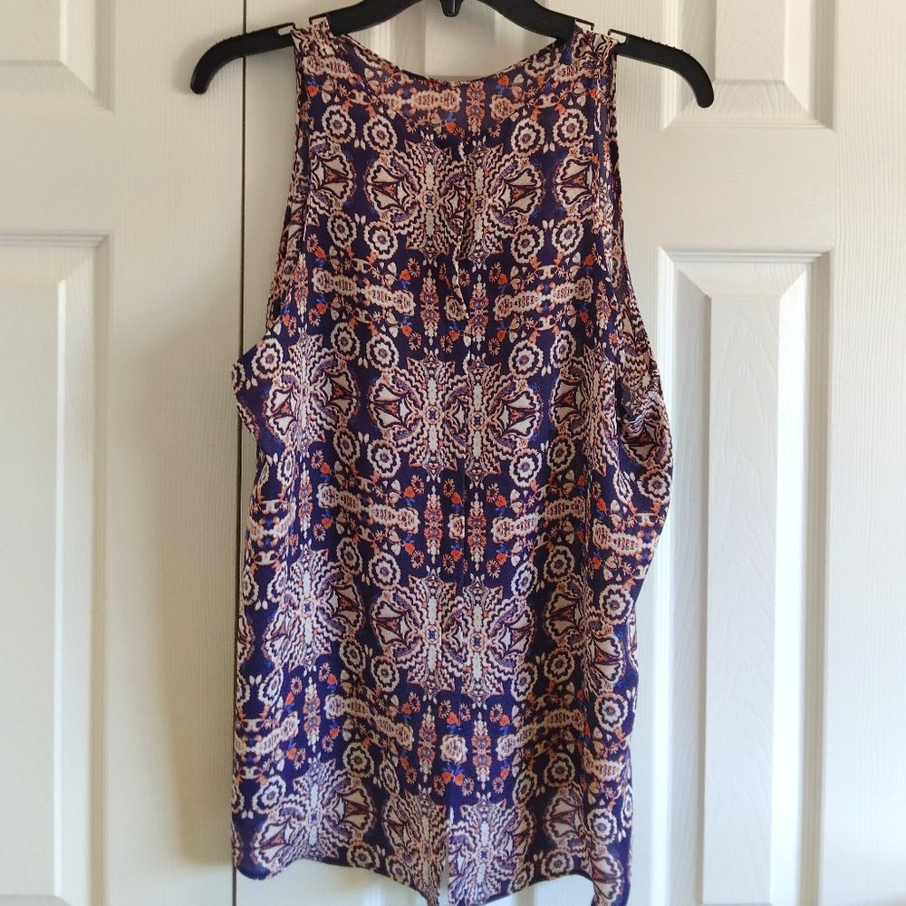 SALE 2 FOR $ 18.00 !!!  Large Navy with Orange Tank